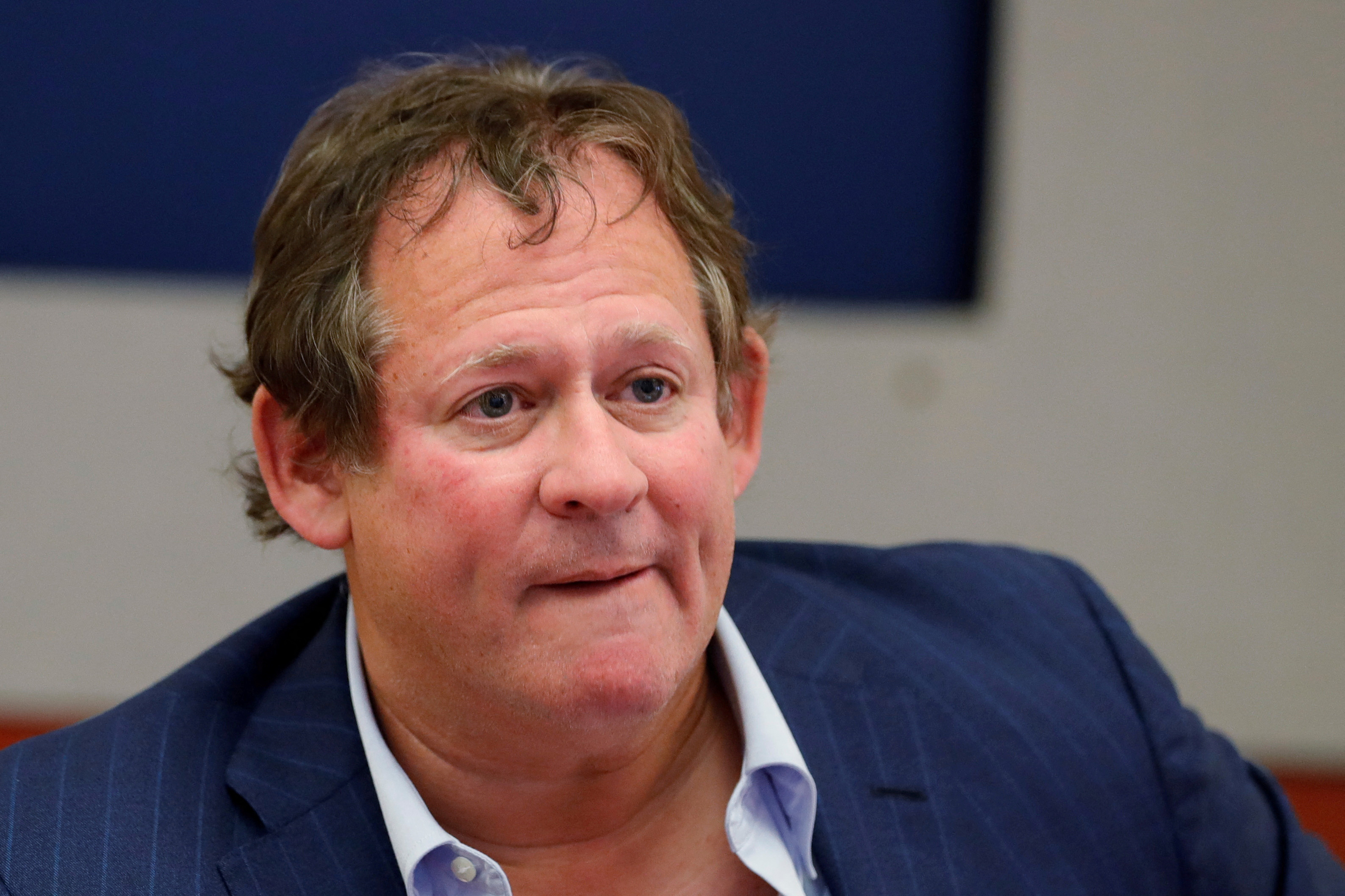 Rick Rieder, diretor de investimentos globais de renda fixa da BlackRock, fala durante uma cúpula de investimentos da Reuters na cidade de Nova York, EUA, em 7 de novembro de 2019. REUTERS/Lucas Jackson/Foto de arquivo