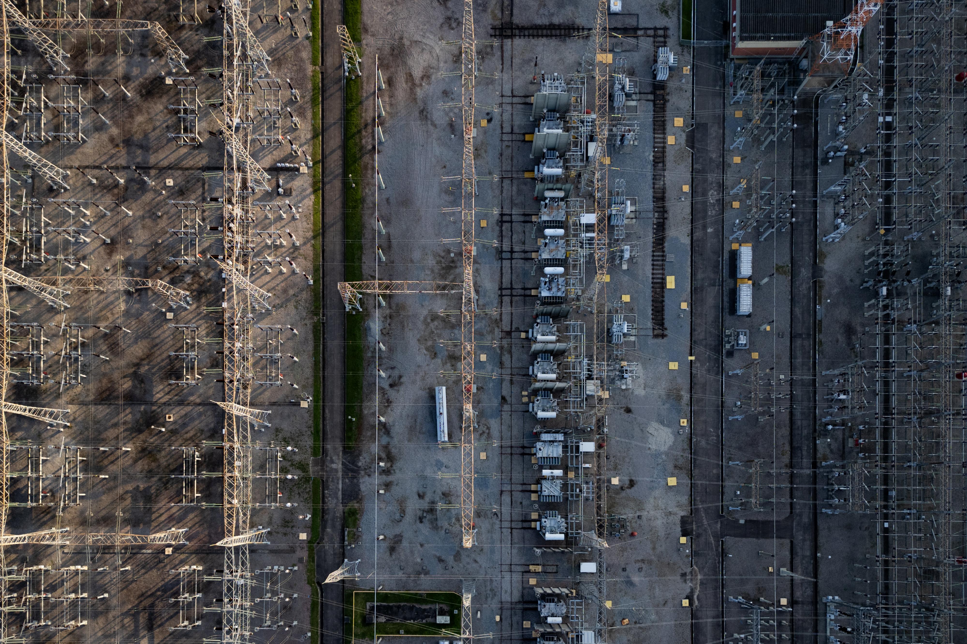 Subestação de energia na Zona Oeste do Rio de Janeiro, Brasil. Fotógrafo: Tuane Fernandes/Bloomberg