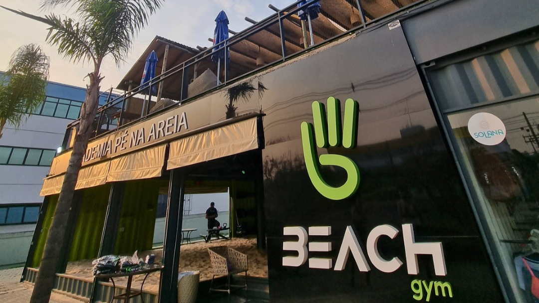 Unidade da rede de academias Beach 4 Gym. (Foto: Divulgação)
