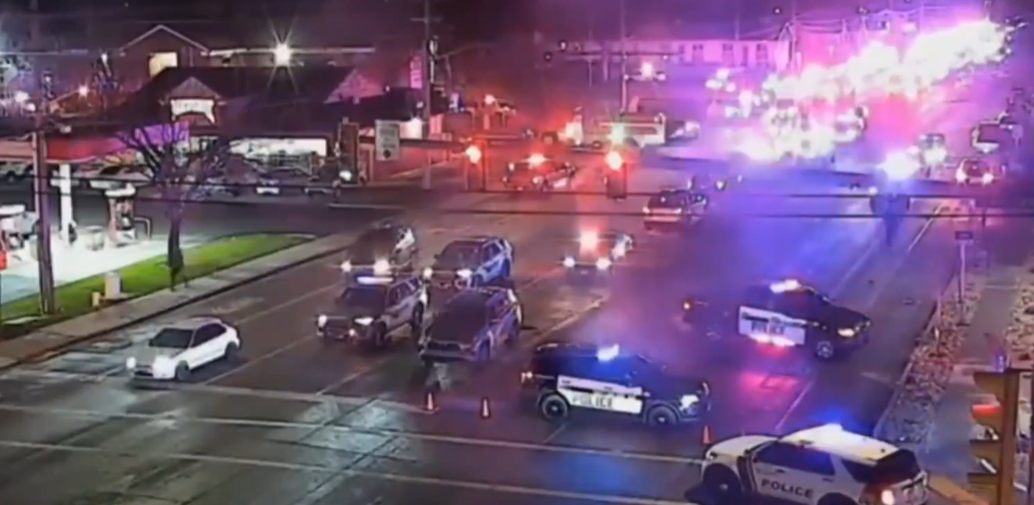 Tiroteio em Utah (Foto: Reprodução/X)