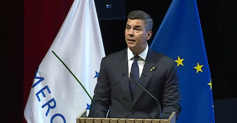 Santiago Peña, presidente do Paraguai