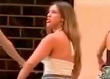 Argentina tem passaporte apreendido após ofensas racistas em Ipanema — Foto: Reprodução/TV 