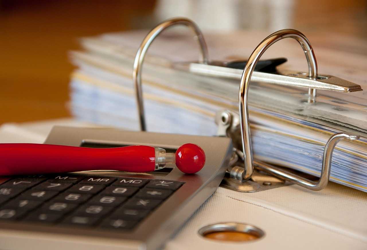 Documentos, faturas, contabilidade, extratos
