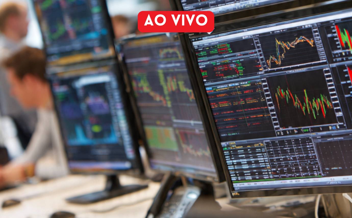 Ibovespa opera em alta com foco em dólar e juros nesta sexta 1 Gráfico do Ibovespa