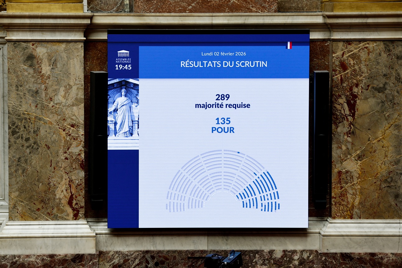 Parlamento francês resultado votação
