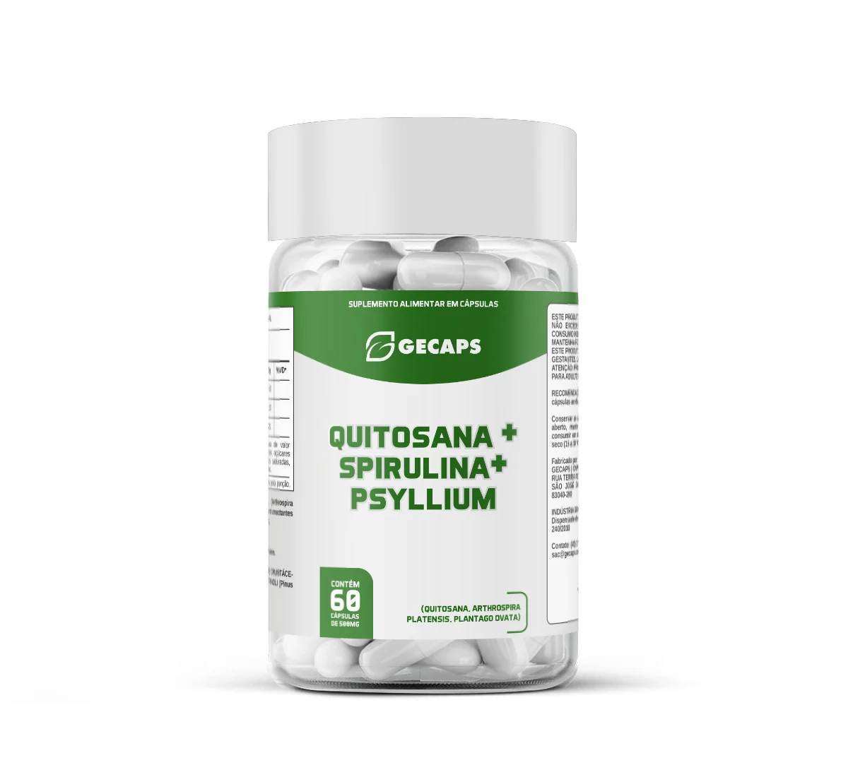 Suplemento da Gecaps. Foto: Divulgação