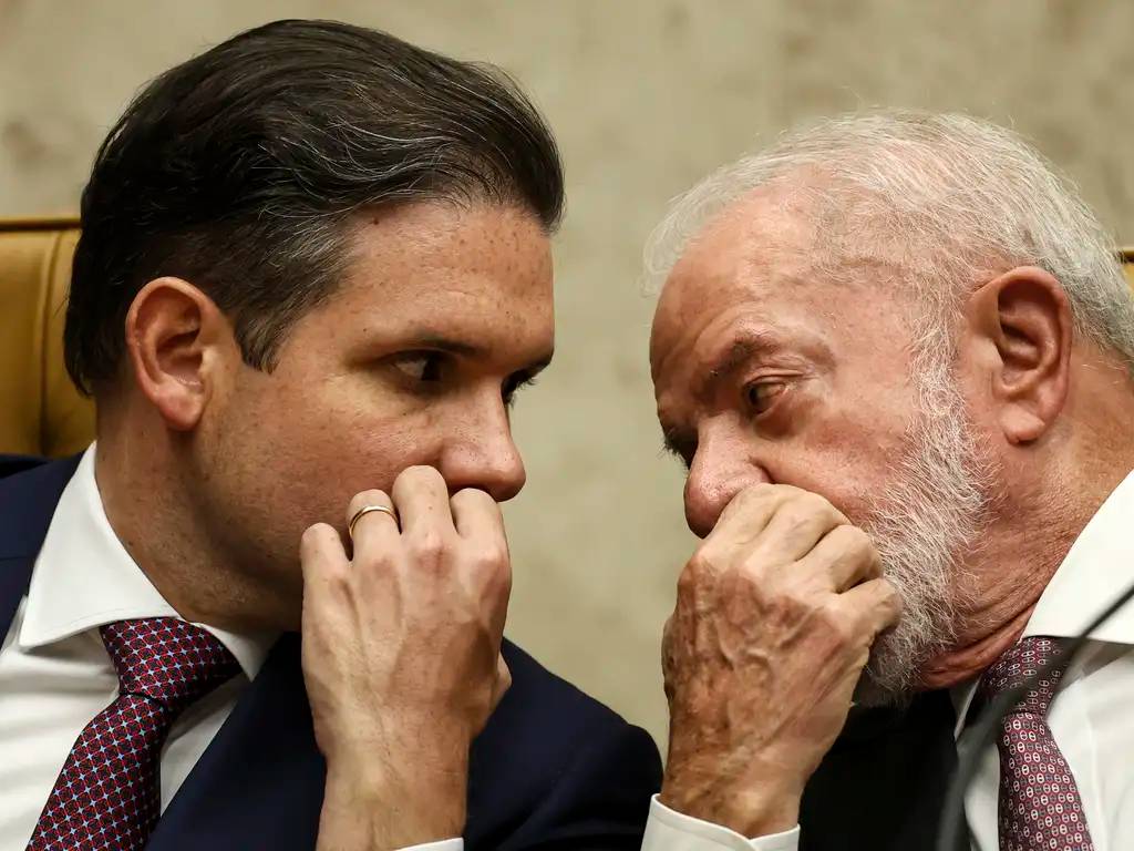 Lula e Hugo Motta