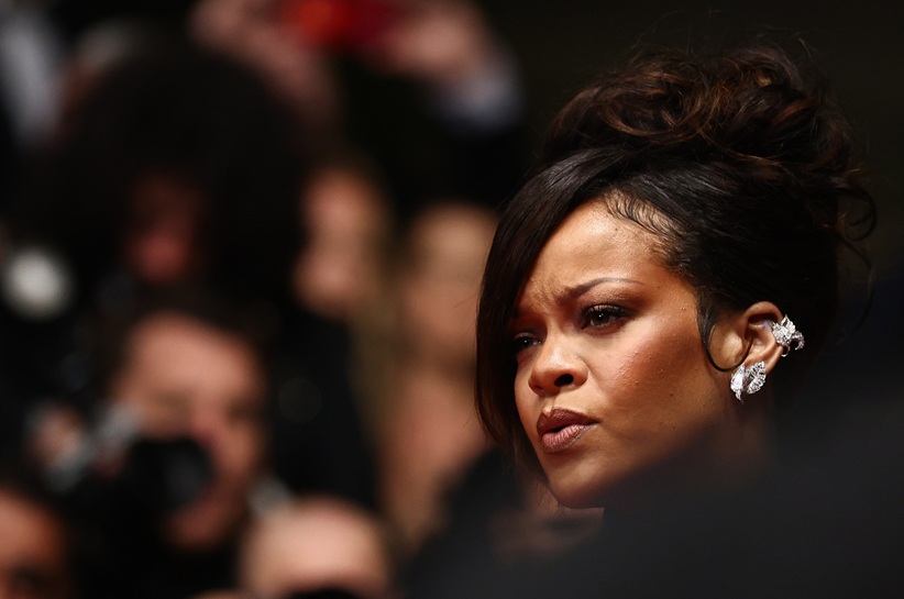 19/5/2025 - Rihanna no Festival de Cannes. Foto: REUTERS/Sarah Meyssonnier