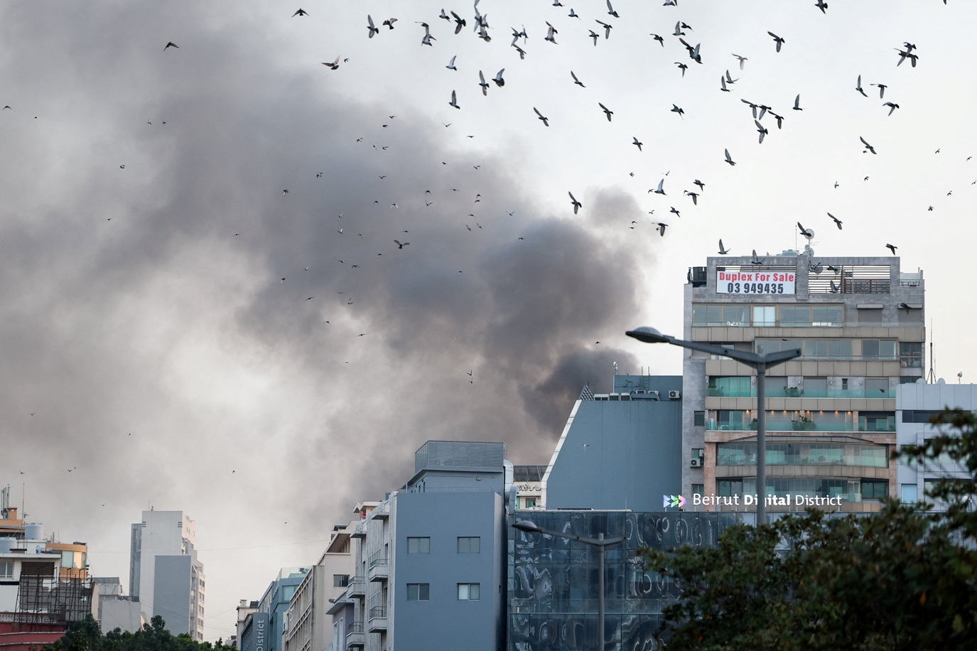 Ataque de Israel em Beirute