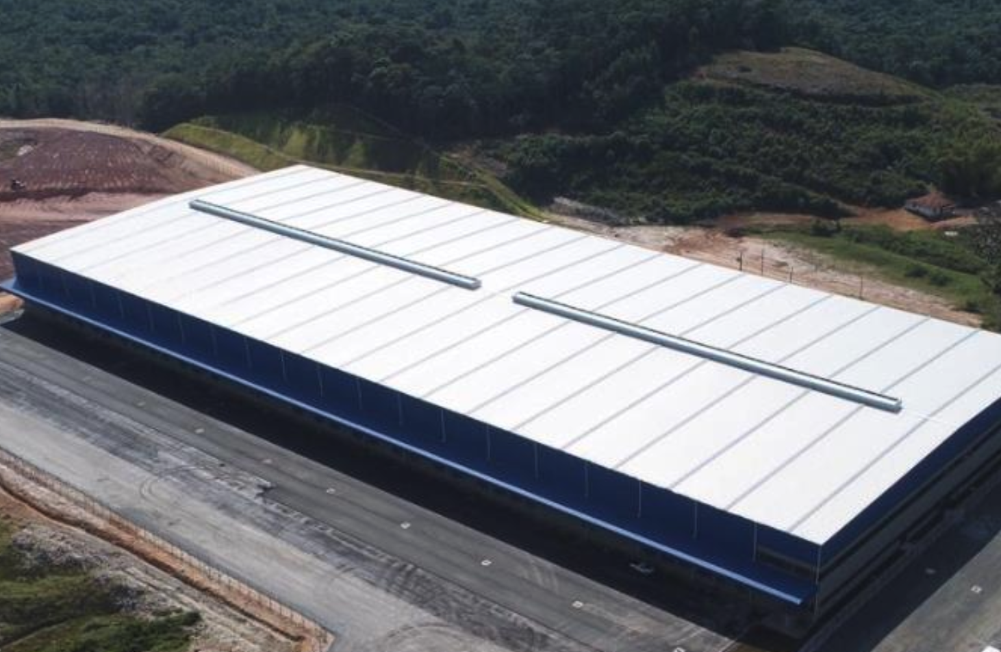 Condomínio Braspark, em Garuva (SC). Foto: Colliers.