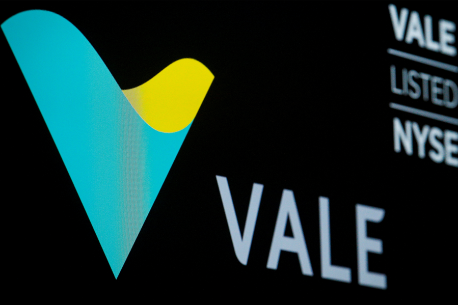 Logo da Vale na NYSE