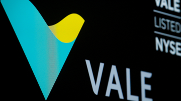 Logo da Vale na NYSE