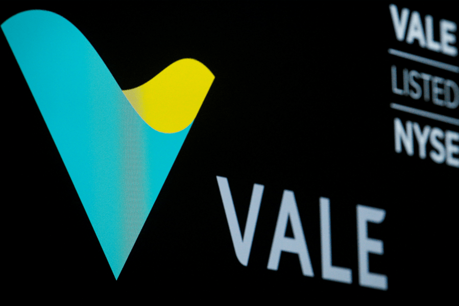 Logo da Vale na NYSE