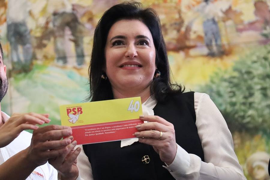 Simone Tebet filiação PSB