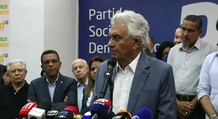 Caiado muda discurso ao negar chance de chapa única com Romeu Zema