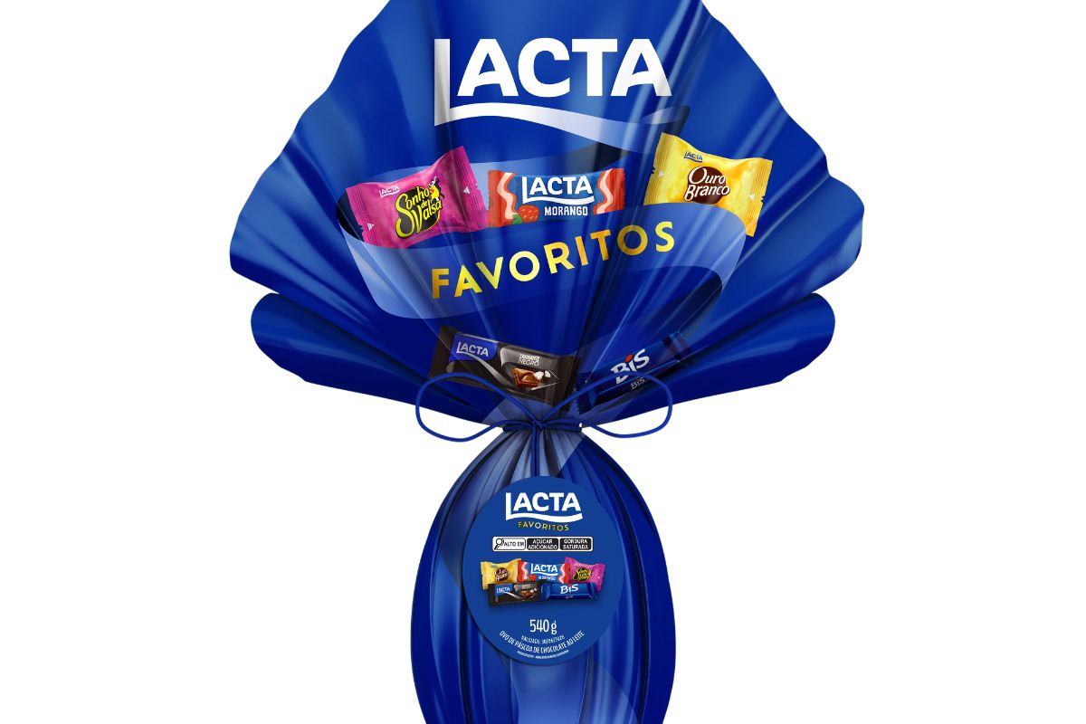 Páscoa 2026: Lacta aposta em sabores “queridinhos” e maior corredor de ovos do mundo