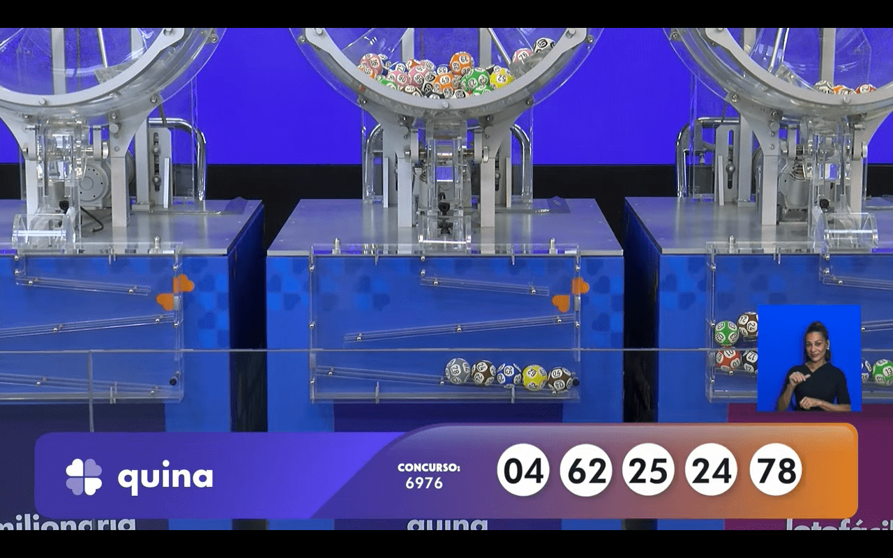 Sorteio da Mega-Sena acumula e próximo concurso vai pagar R$ 105 milhões 3 sorteio quina 6976 sabado loteria