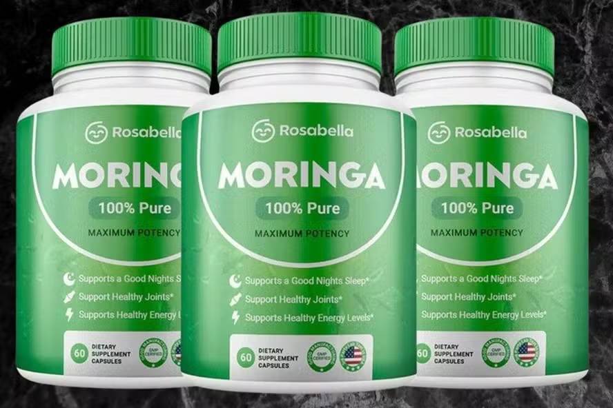 Suplemento de moringa. Foto: Reprodução