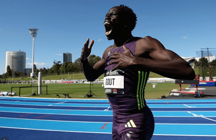 australiano Gout Gout (Crédito: Reprodução Instagram Australian Olympic Team)