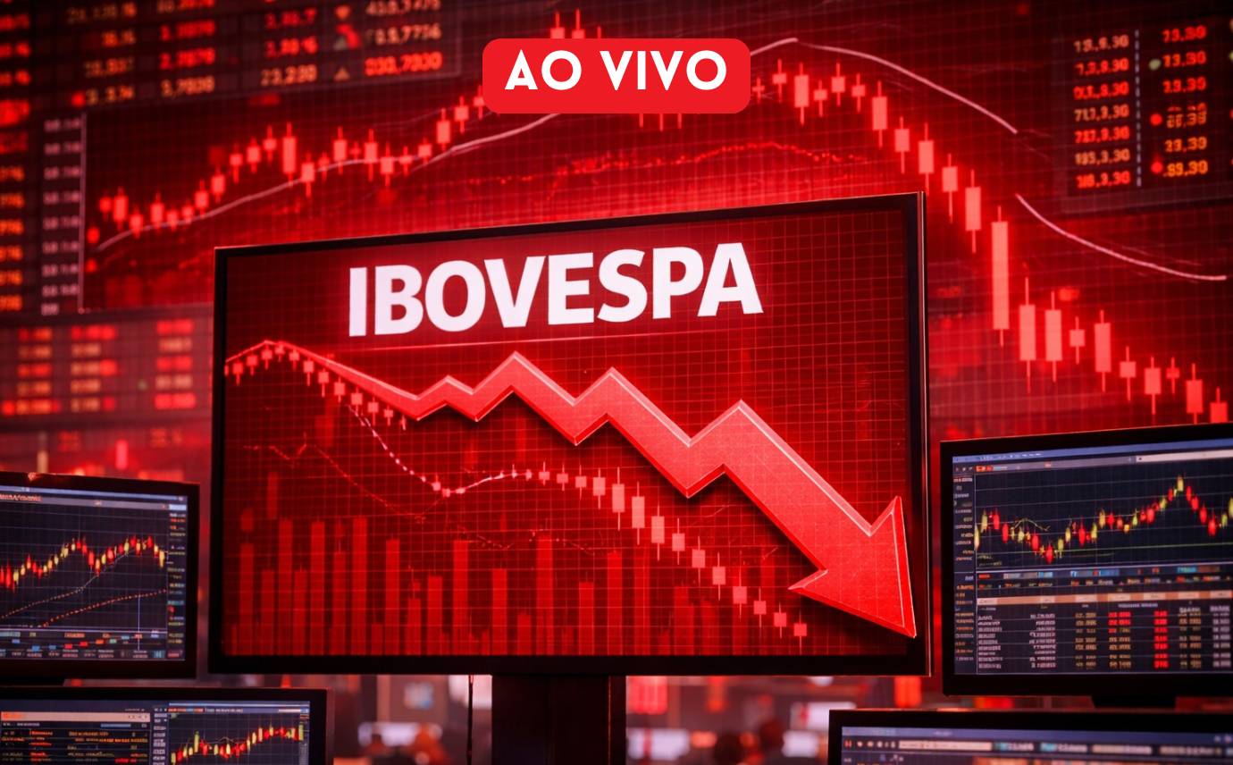 Ibovespa Hoje Ao Vivo: Bolsa cai e perde os 188 mil pontos; PETR4 sobe