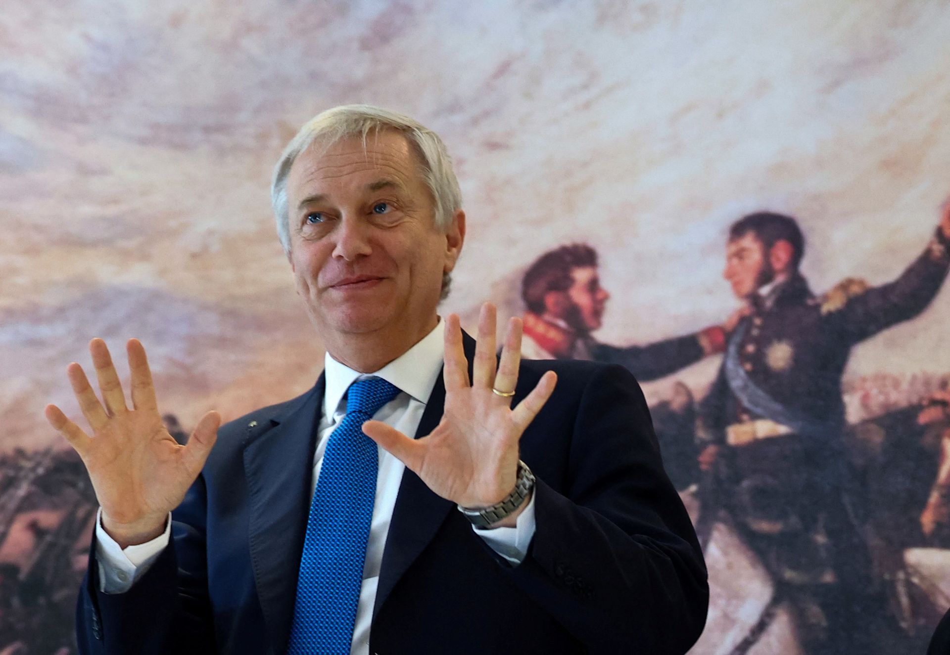 O presidente do Chile, José Antonio Kast, durante visita à Argentina, em Buenos Aires - 06/04/2026 (Foto: REUTERS/Agustin Marcarian)
