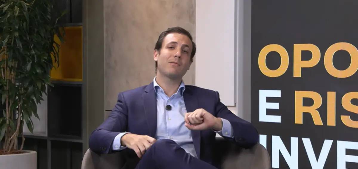 Vinicius Raggio, especialista do Morgan Stanley, participa da Semana da Renda Fixa da XP Investimentos.