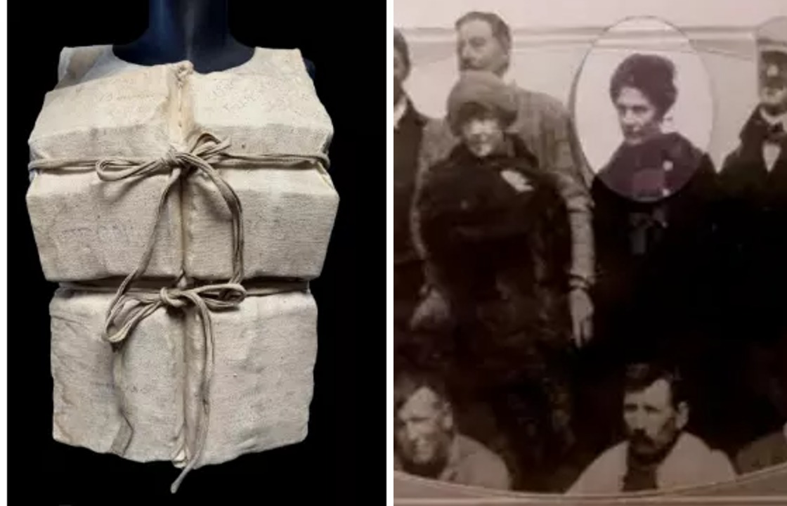 Colete de sobrevivente do Titanic é leiloado por R$ 4,5 milhões; veja a peça