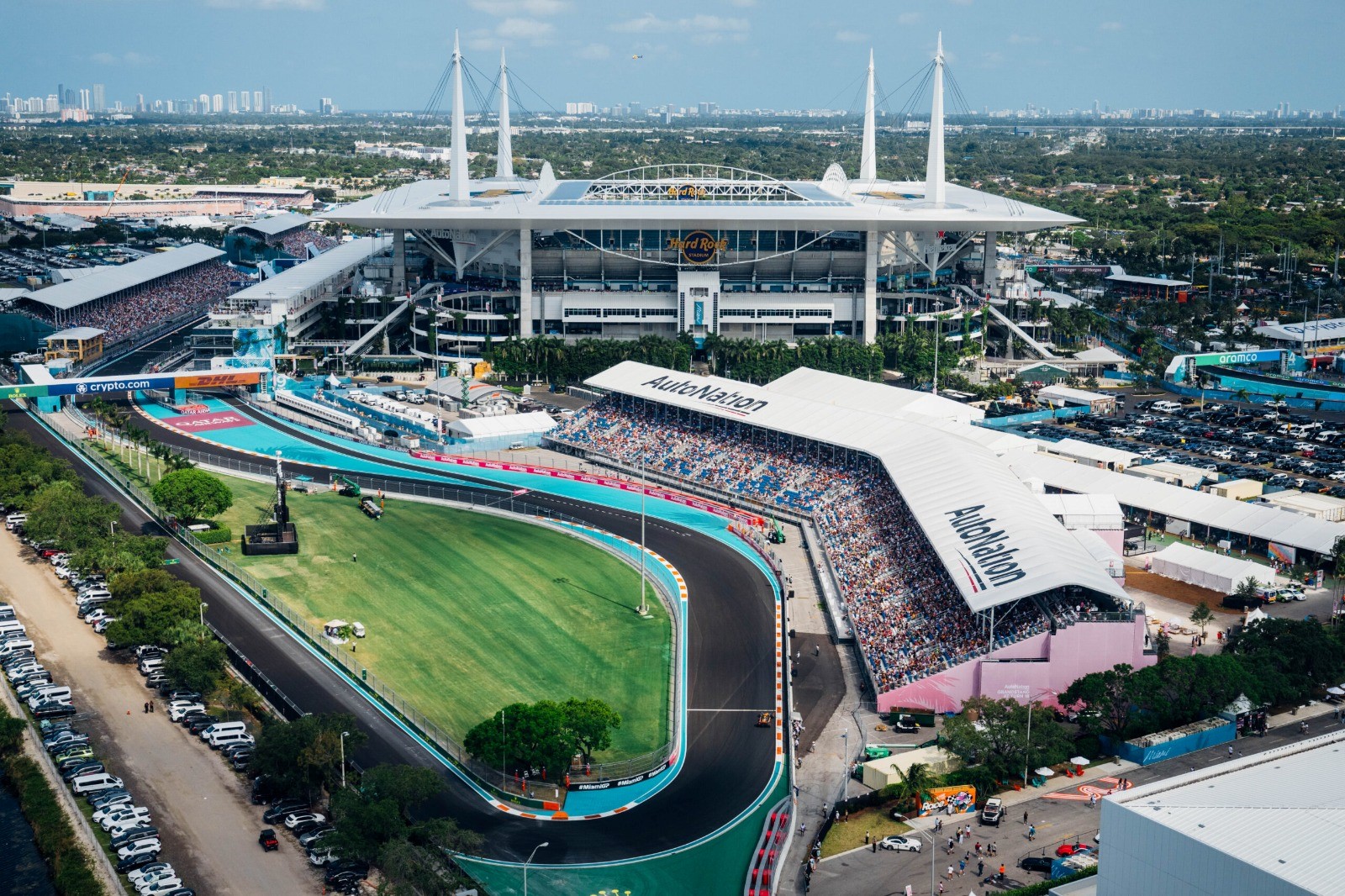 F1 de Miami será o primeiro evento internacional a contar com a hospitalidade de um dos camarotes da Sapucaí