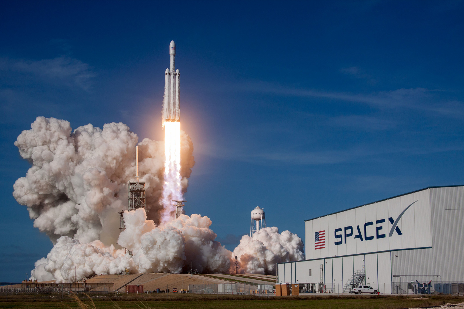 Kennedy Space Center, da SpaceX (Foto: Divulgação / SpaceX)