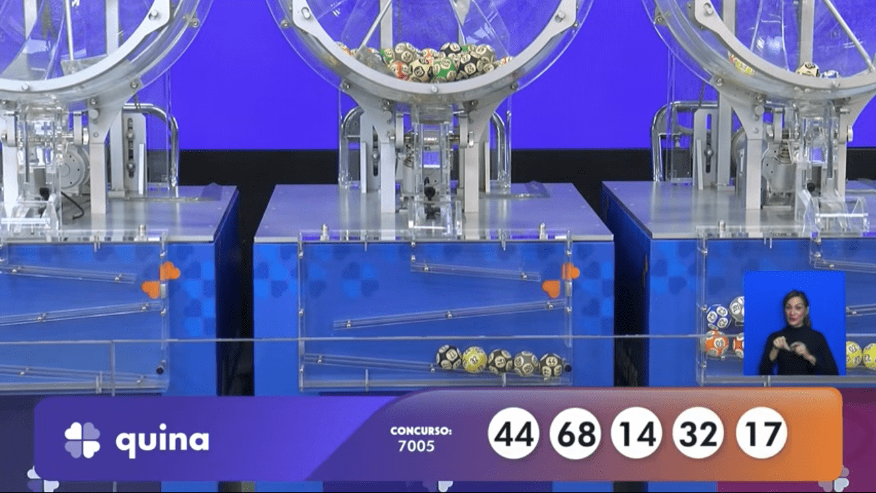Quina hoje, concurso 7005: Confira o resultado sorteado neste sábado (18)