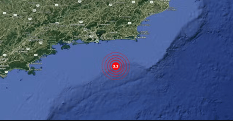 Tremor de terra é registrado no Rio de Janeiro