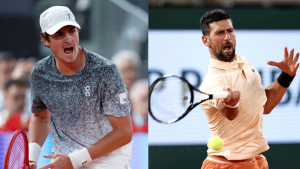 João Fonseca x Novak Djokovic