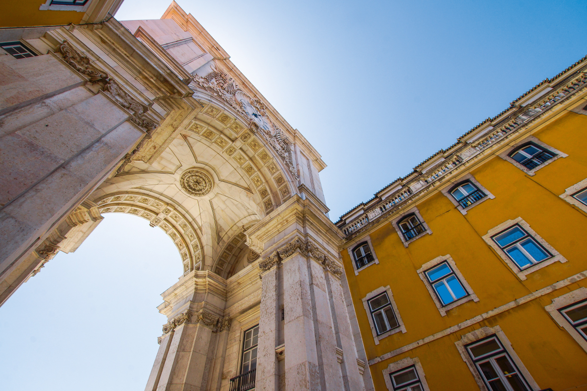 Arco da Praça do Comércio - Lisboa/Portugal