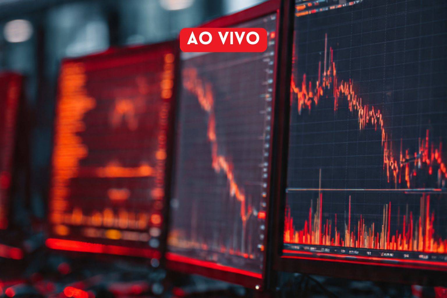 Ibovespa Hoje Ao Vivo: Bolsa cai com exterior negativo e peso de PETR4 e VALE3