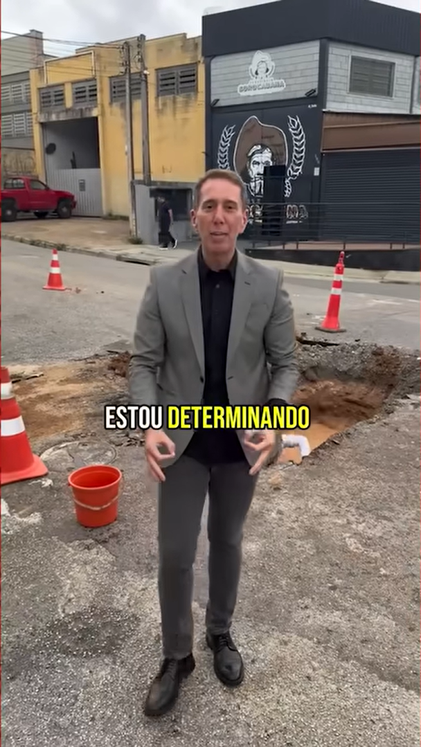 Empresa que fechou “buraco fake” em Sorocaba é suspeita de pagar propina, diz site