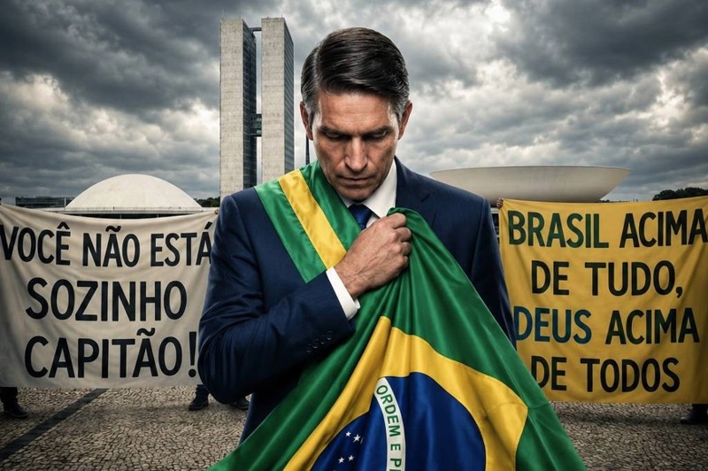 Imagem de divulgação do filme Dark Horse.Reprodução