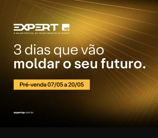 Expert XP anuncia novas experiências para edição de 2026