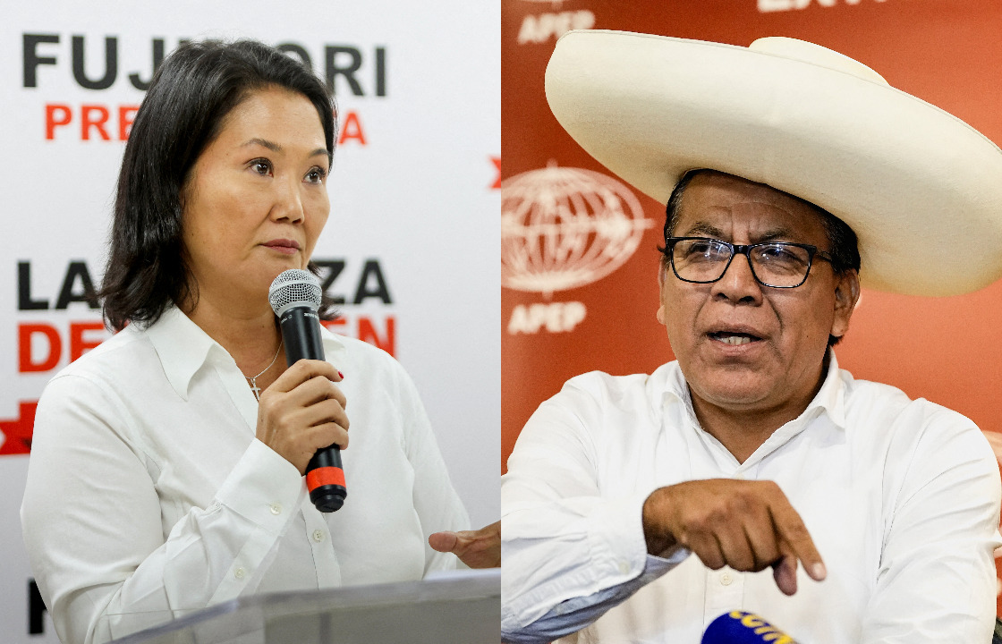 Keiko Fujimori e Sánchez lideram corrida ao 2º turno no Peru em final da contagem