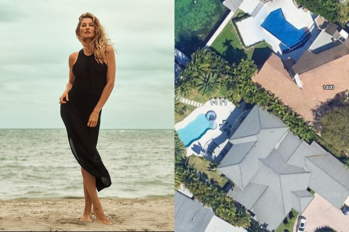 Gisele Bündchen derruba mansão milionária em Miami para ampliar seu imóvel