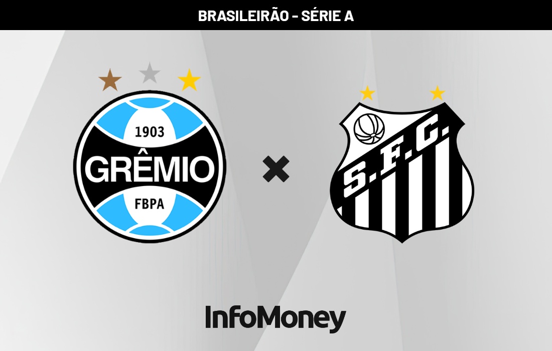 Veja onde assistir Santos x Grêmio pelo Brasileirão
