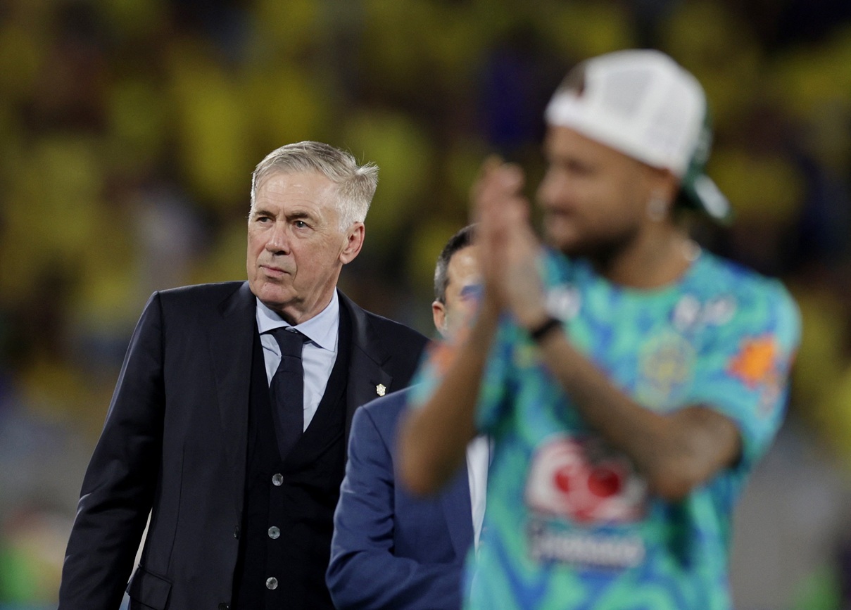 Equipe de Ancelotti rejeitava Neymar na seleção e impôs condições por chamada