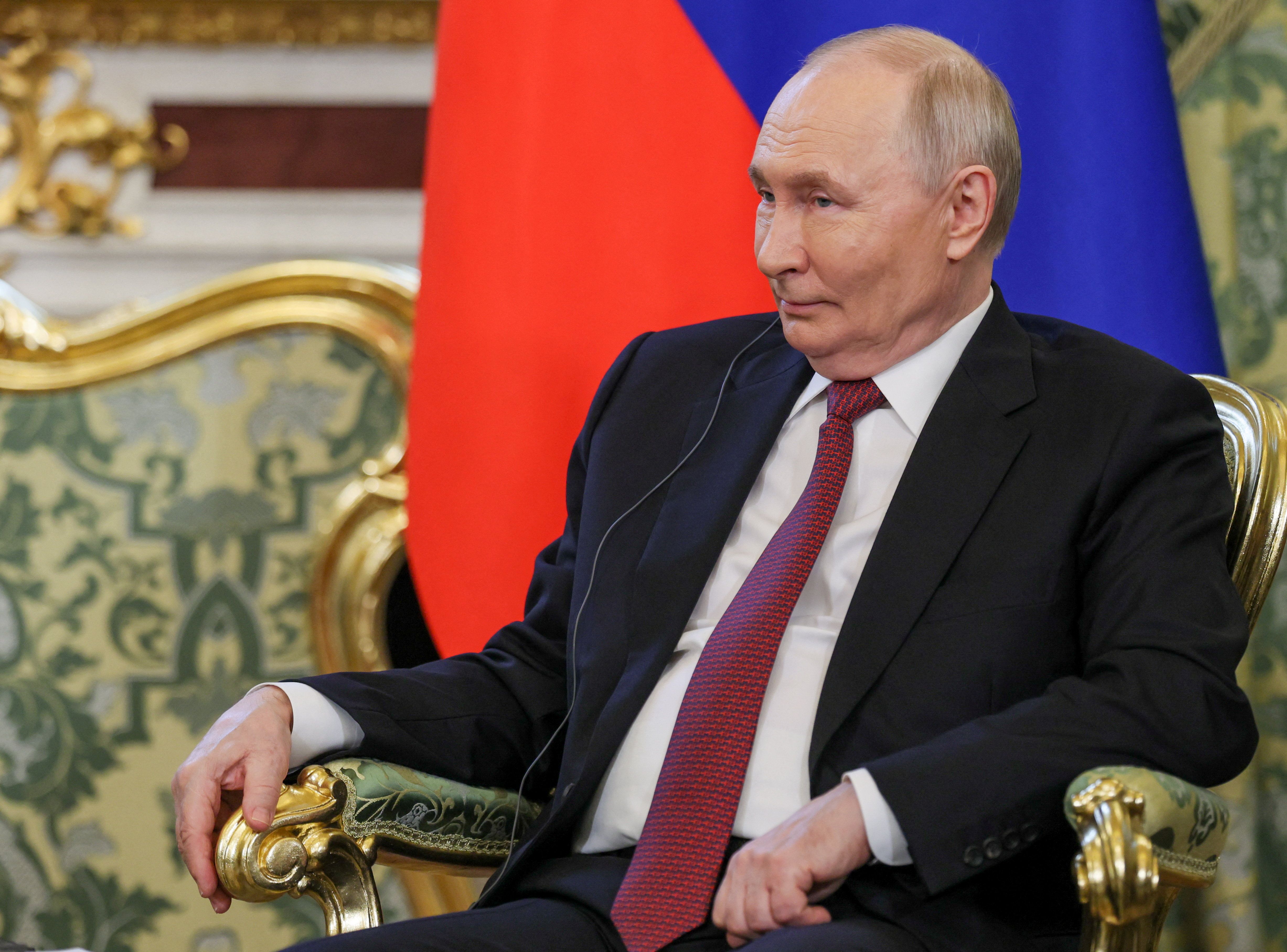 Presidente da Rússia, Vladimir Putin 3 de junho de 2026 REUTERS/Ramil Sitdikov/Pool