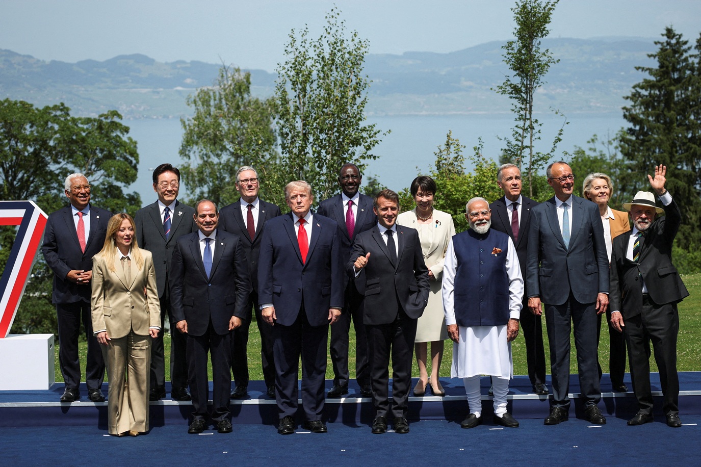 Em discurso no G7, Lula mistura recados a Trump e críticas à ordem global