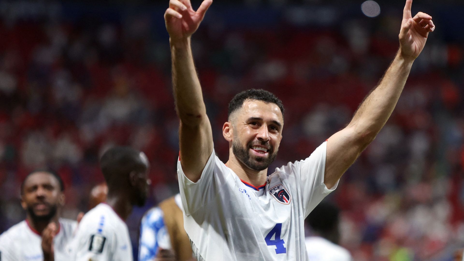Lopes, do Cabo Verde, está feliz por não ter feito troca de camisas com Espanha