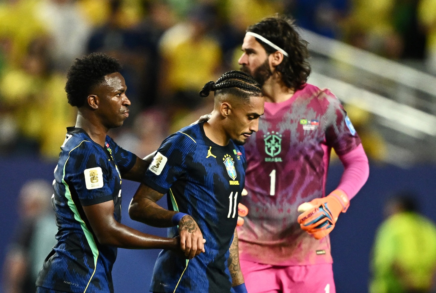Raphinha sai lesionado contra o Haiti e preocupa Brasil para sequência na Copa