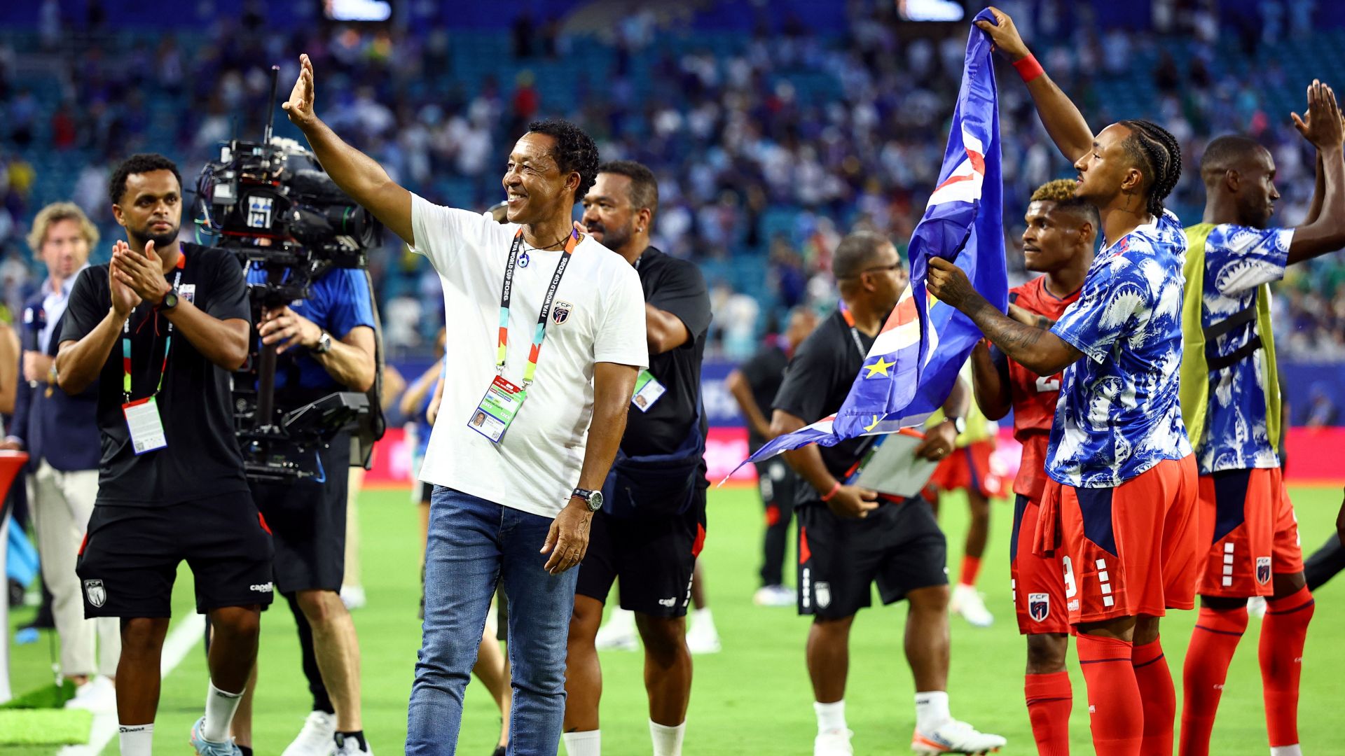 Técnico de Cabo Verde sonha alto após começo impressionante na Copa do Mundo