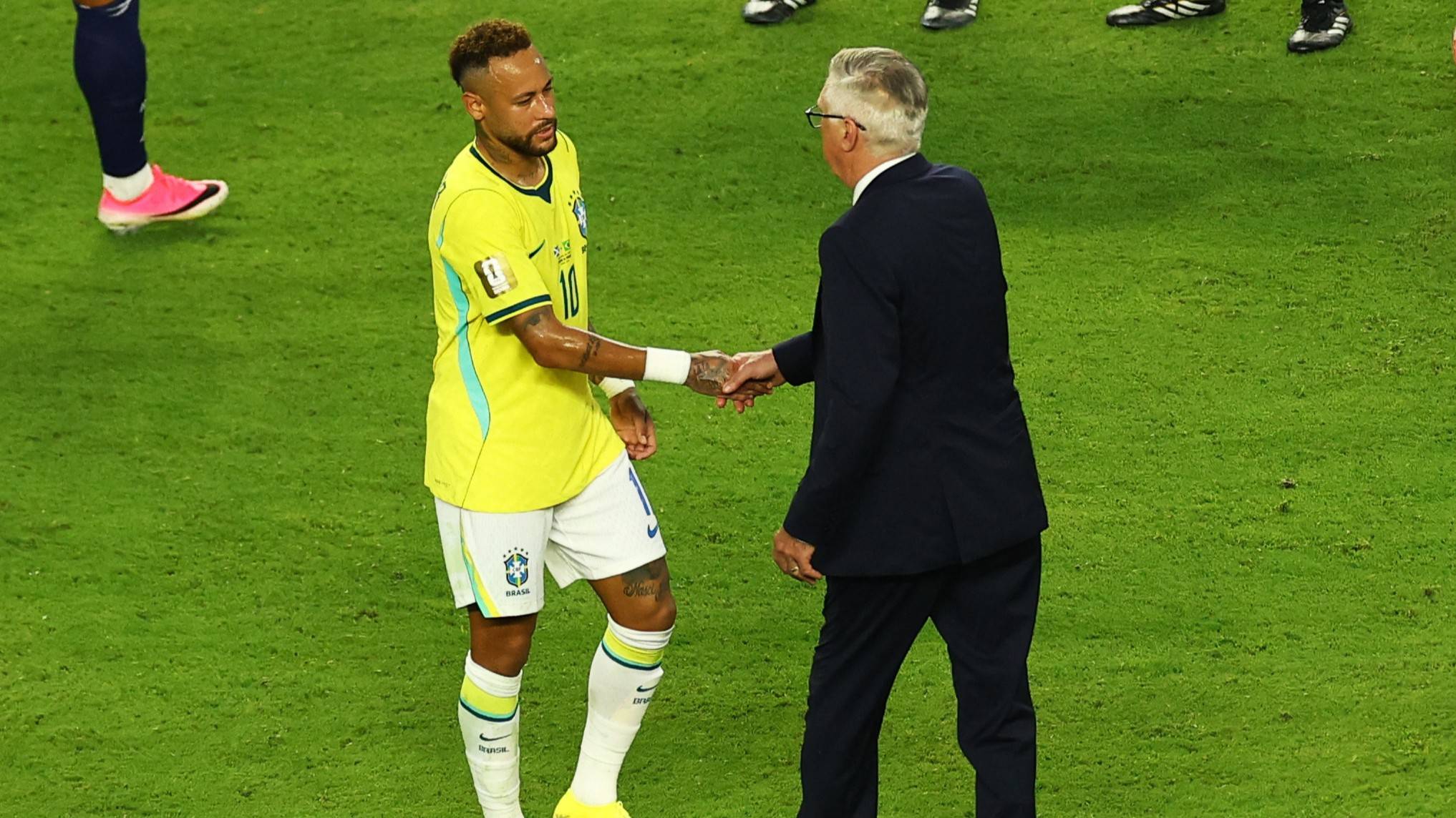 Ancelotti espera ter Neymar em campo por mais tempo contra o Japão
