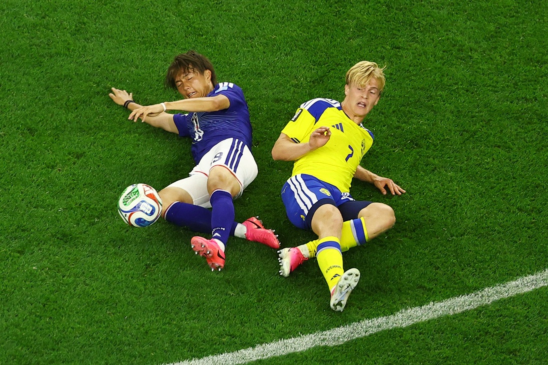 ASSISTA AOS GOLS: Japão empata com Suécia e mostra que pode dificultar