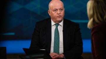 Colin Hunt, CEO do AIB Group Plc, em 16 de junho