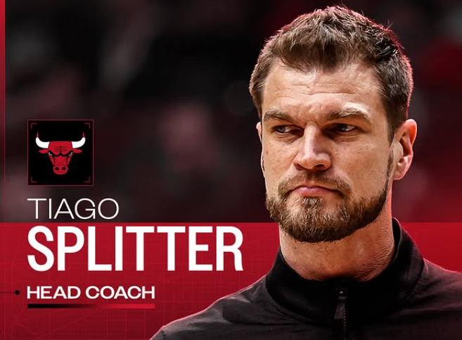 Tiago Splitter é anunciado como novo técnico do Chicago Bulls na NBA